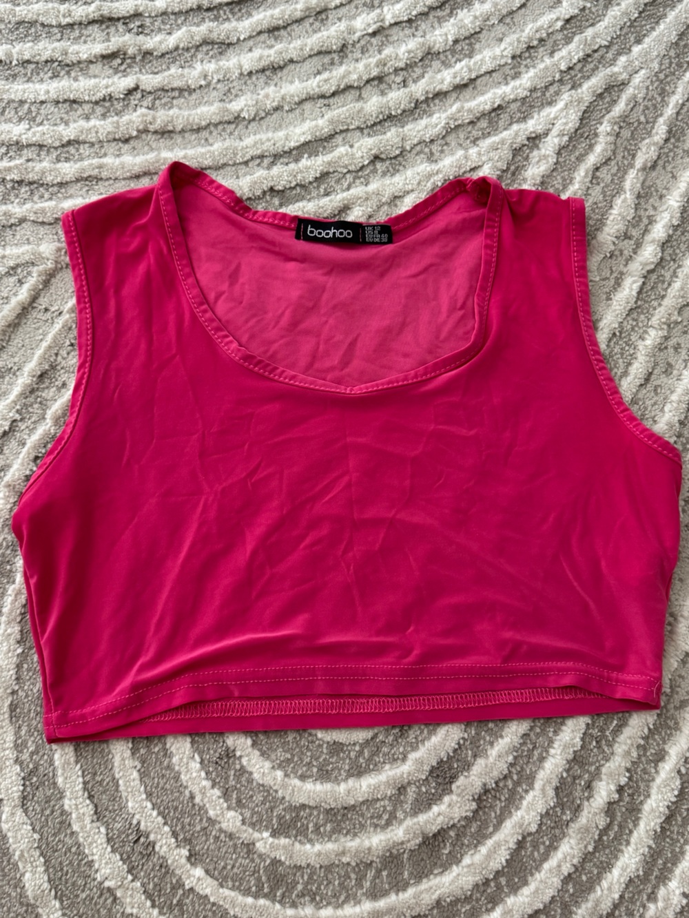 Boohoo crop top